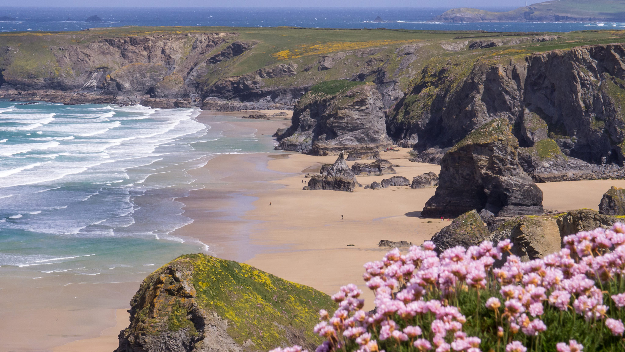 Bedruthan Steps, Cornwall